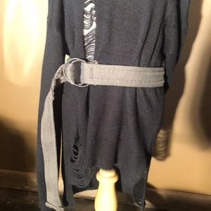 💗💗Gray canvas Belt